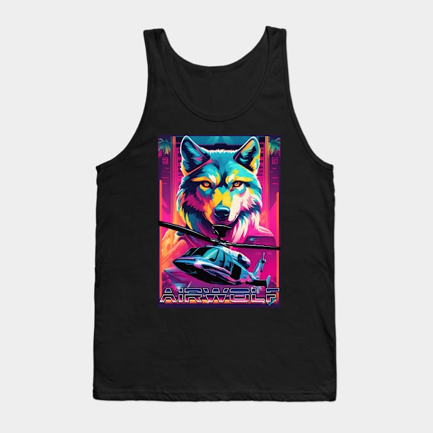 Airwolf Tank Top by SimonBreeze